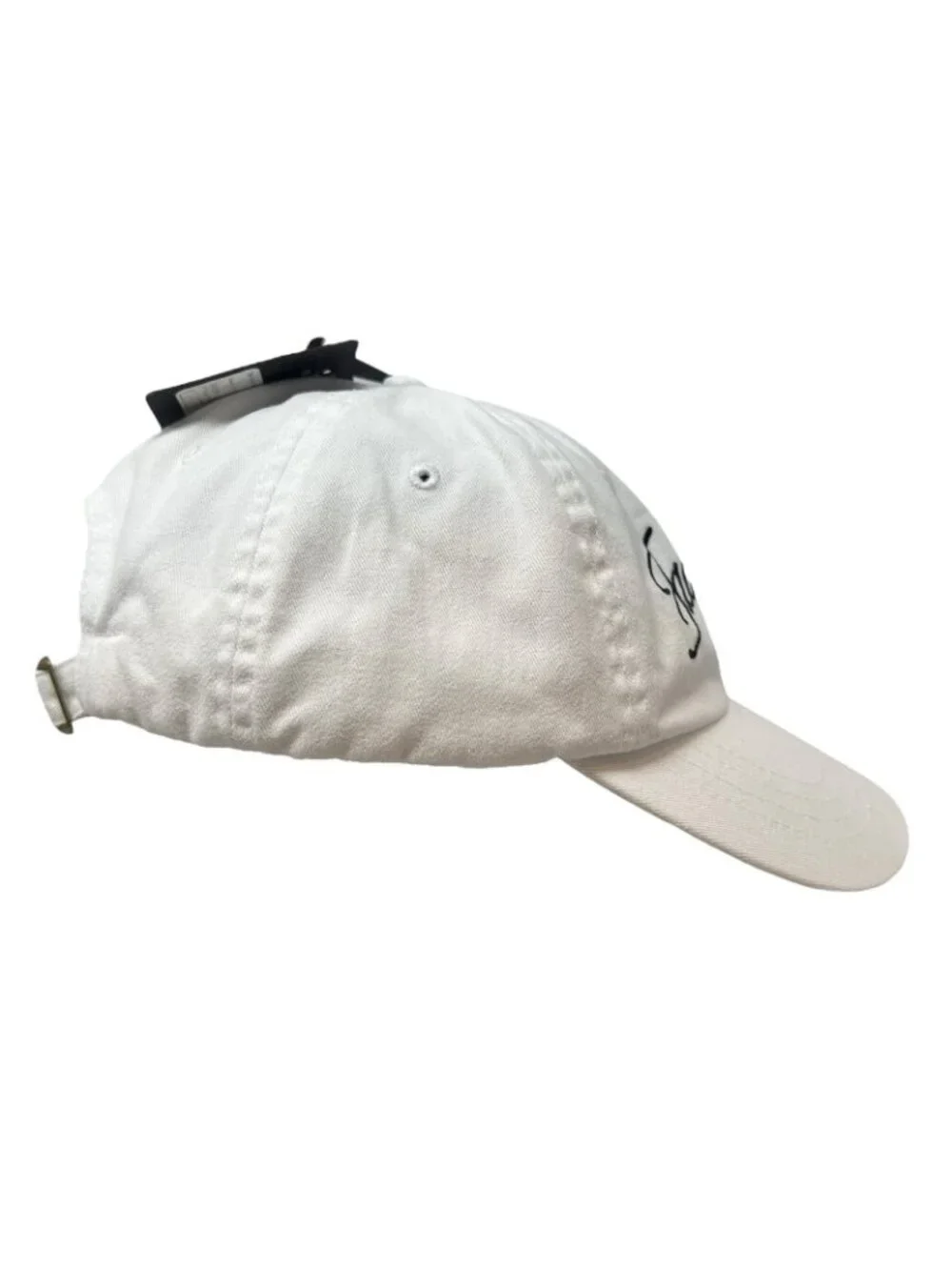 Fabletics The Dad Hat Baseball Cap Strapback Spell Out Logo Relaxed Fit NWT